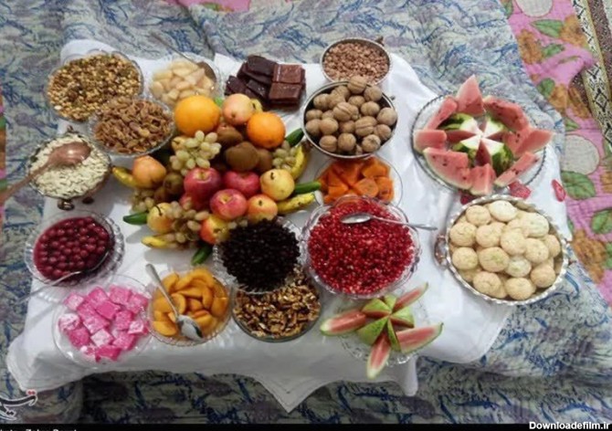 یلدایی به رنگ محصولات کشاورزی تولیدی در روستاهای زنجان + تصاویر ...