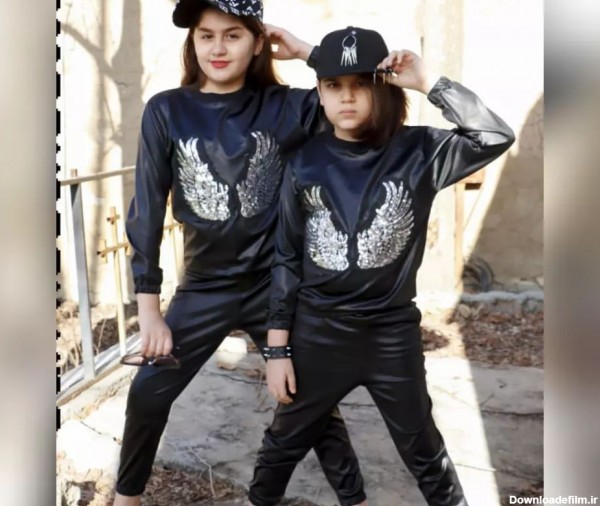 بلوز شلوار چرم شاین - فروشگاه لباس بچگانه پارسامد