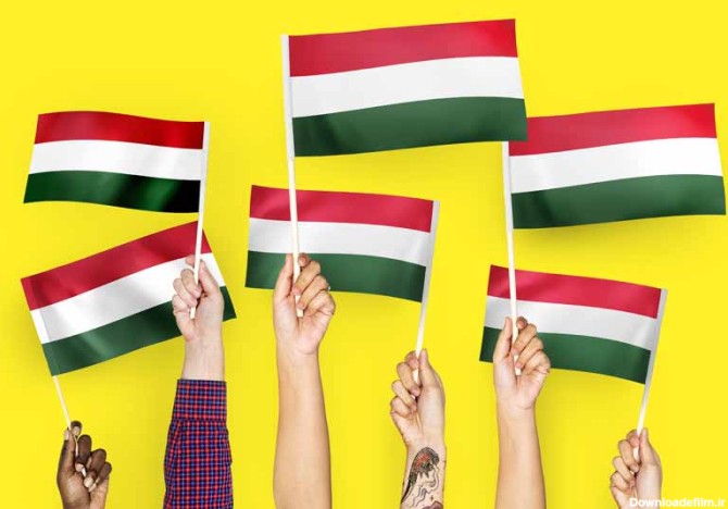 عکس پرچم های مجارستان