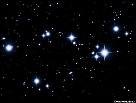 ستاره ها در آسمان شب 1396891
