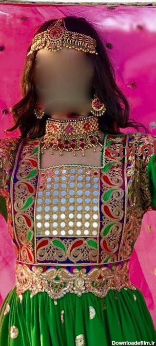مدل لباس حریر افغانی
