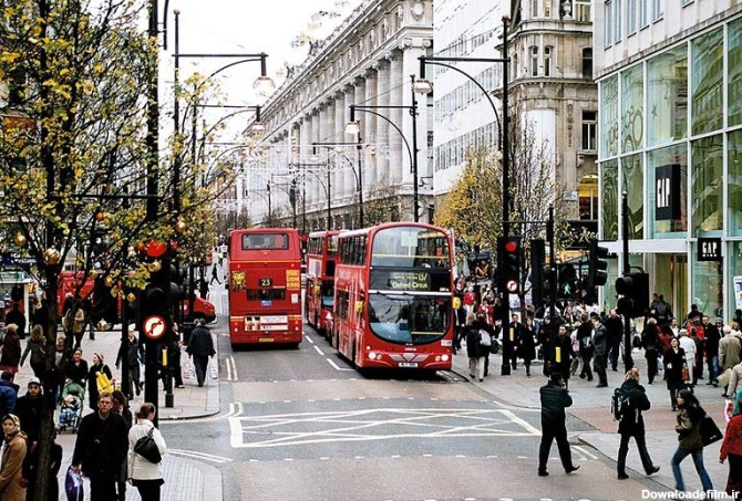 خیابان های مهم و معروف لندن - ایوار