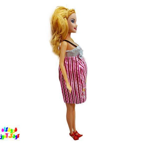 عروسک باربی حامله با وسایل کد 6002 7