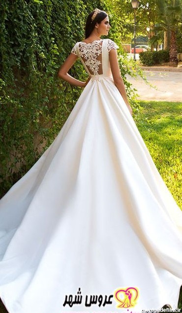 مدل لباس عروس ساده و شیک
