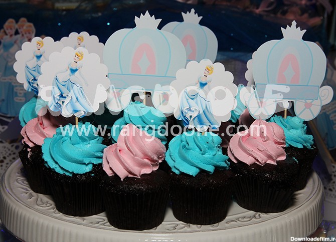 کاپ کیک سیندرلا - جشن تولد