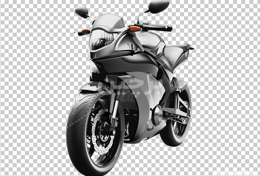 Borchin-ir-black sport motorcycle_PNG عکس بدون زمینه موتور اسپرت۲