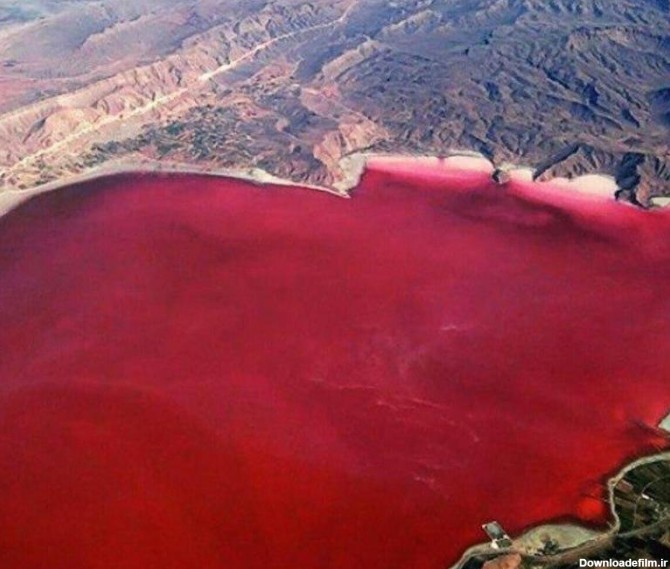 تالاب لیپار دریاچه صورتی خون در چابهار