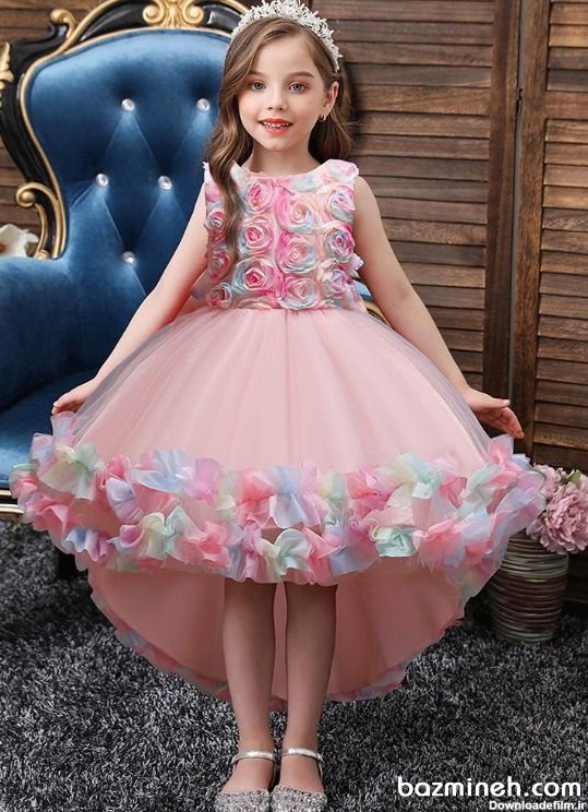 100 لباس عروس کودکانه و لباس پرنسسی برای دختربچه ها | بزمینه