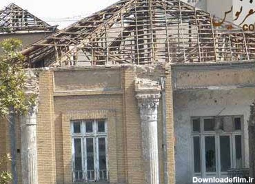 خانه عامری ها (انجمن فرهنگی ایران و انگلیس) و کاشی ها و سرستون های غارت شده