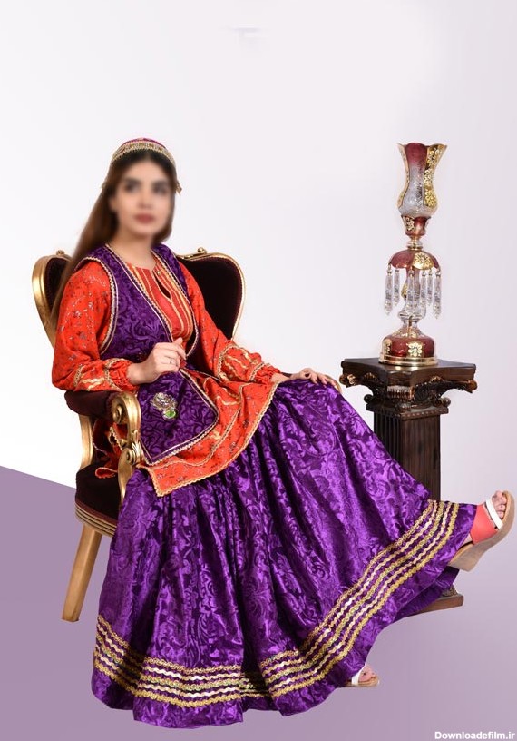 مدل لباس محلی دخترانه شیرازی زیبا شیک با استایل های گوناگون - السن