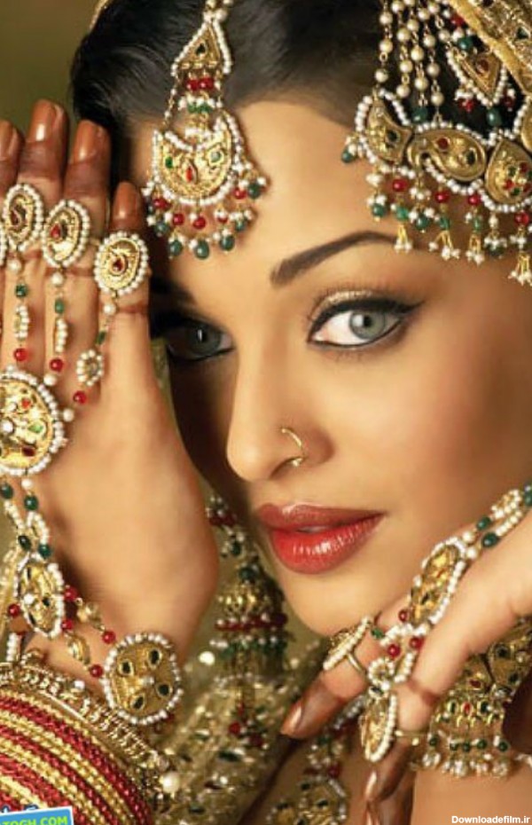 عکس زیباترین زن هندی