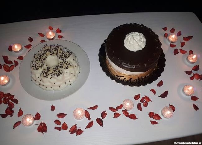 طرز تهیه کیک و دسر برای تولد همسر عزیزم ساده و خوشمزه توسط ...