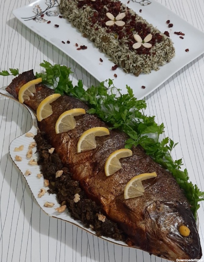 ماهی شکم پر #حشو #قزل آلا #مجلسی #خوشمزه دلبر | سرآشپز پاپیون