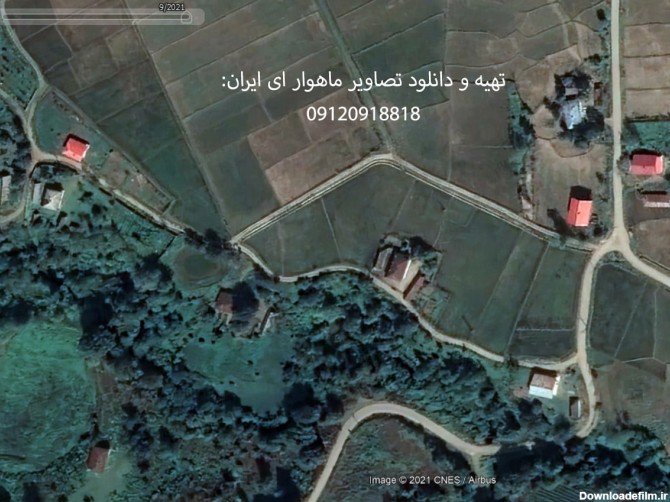 عکس های ماهواره ای روستاهای ایران