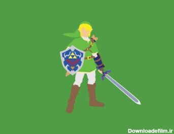 دانلود تصاویر پس زمینه تصویر پس زمینه ساده کارتون اسلحه مینیمالیسم The Legend of Zelda Person Link ارتش مردان