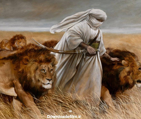 نقاشی جدید حسن روح‌الامین برای شیرِ خدا - تابناک | TABNAK