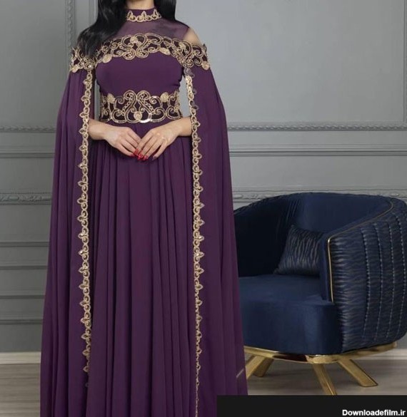 مدل لباس عربی مجلسی + لباس مجلسی عربی پوشیده