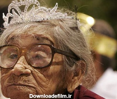 انتخاب پیرزن 104ساله به عنوان ملکه زیبایی (+عکس)