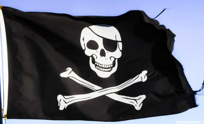 عکس پرچم دزد دریایی | تیک طرح مرجع گرافیک ایران