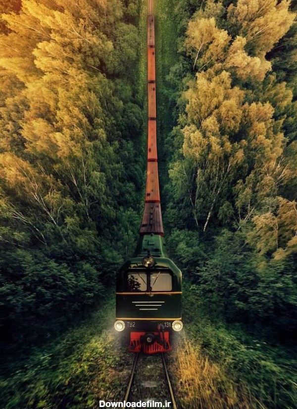 عکس های خیره کننده از خروش قطار ها در میان طبیعت زیبا و حیرت انگیز ...