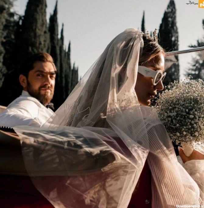 عکس‌های عروسی جنجالی "بهرام رادان" و همسرش که در گرجستان برگزار شد ...