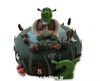 کیک تولد بچه گانه شرک 9 | کیک آف