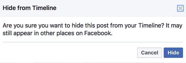 پنهان کردن عکس های فیس بوک به همین سادگی انجام می شود؛ اما به خاطر داشته باشید که این عکس، هنوز برای دوستانتان به نمایش گذاشته می شود.