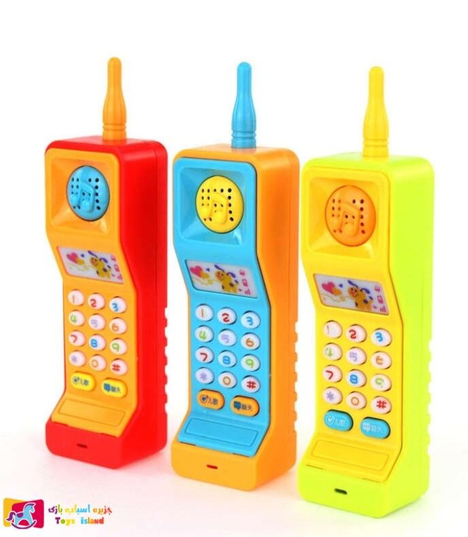 تلفن موزیکال بی سیم اسباب بازی - جزیره اسباب بازی +قیمت