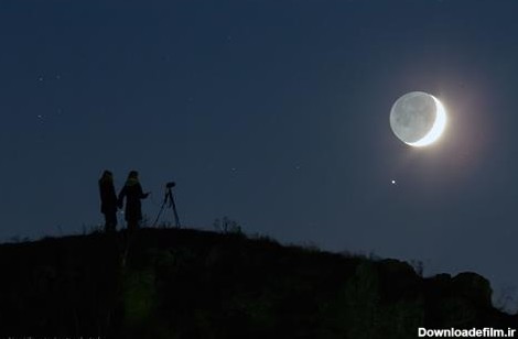 تصویر نجومی روز ناسا: تپه، ماه و سیاره زحل
