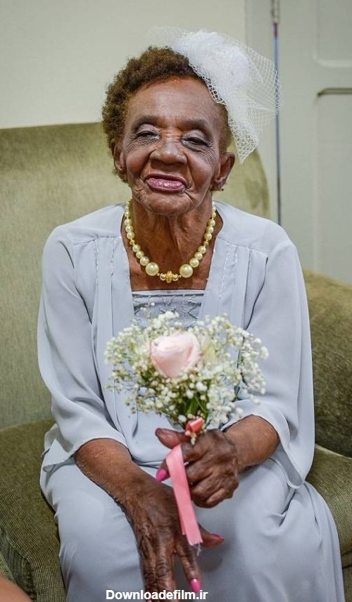 ازدواج پیرزن 106 ساله بخاطر عشق + تصاویر