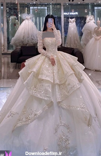 عکس لباس عروس خفن