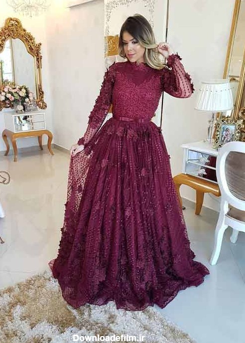 ۲۳ مدل لباس مجلسی ایرانی ۱۴۰۱ زنانه جدید و خوشدوخت با تنخور شیک