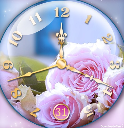 Rose Clock Live Wallpaper - Izinhlelo zokusebenza ku-Google Play