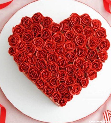 عاشقانه ترین مدل کیک های قلبی برای سالگرد ازدواج + تصاویر