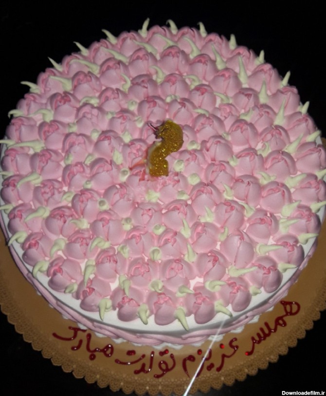 کیک تولد مامان جون | سرآشپز پاپیون