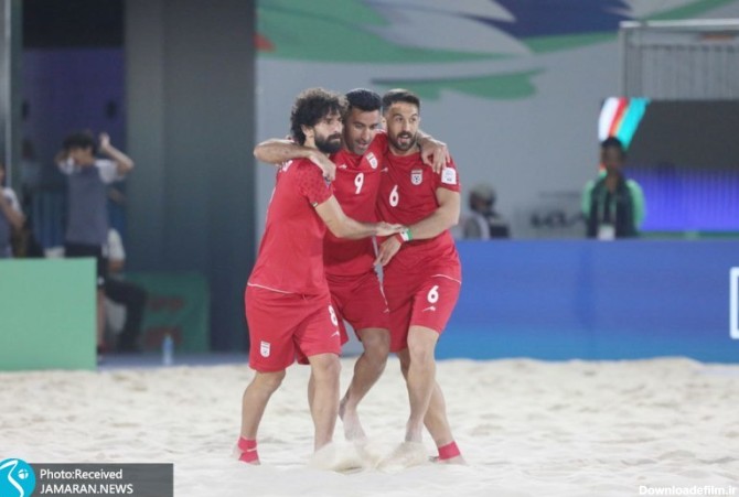 عکس/ صعود ایران به یک چهارم نهایی جام جهانی فوتبال ساحلی