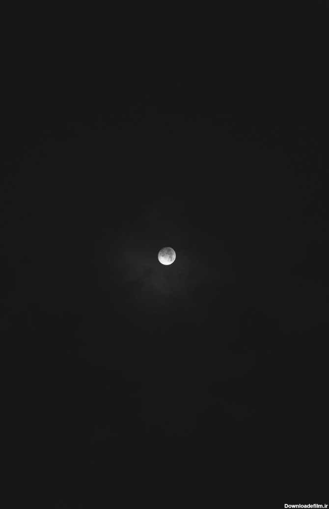 عکس ماه تاریک