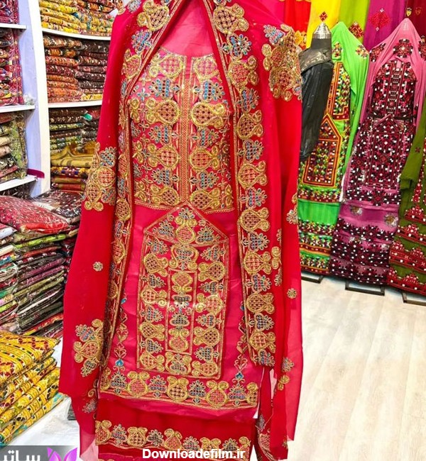 عکس لباس بلوچی جدید زنانه مجلسی