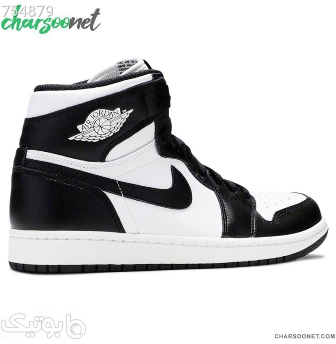 کفش نایک ساقدار مدل ایر جردن Nike Air Jordan 1 مشکی از ...