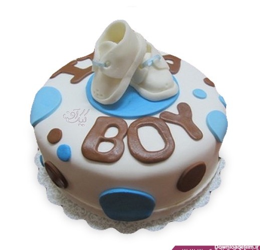 جدیدترین مدل کیک تولد نوزاد پسر | کیک آف