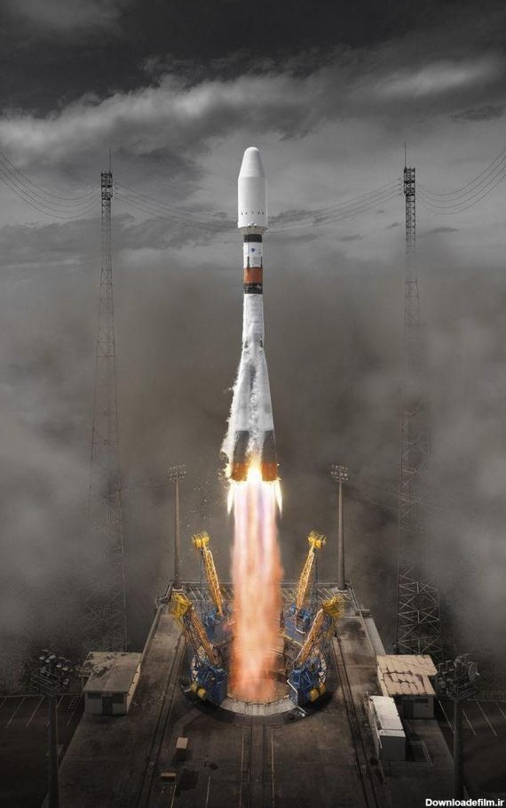 آخرین خبر | تصویری زیبا از پرتاب راکت ماهواره‌ بر سایوز ۲ روسی