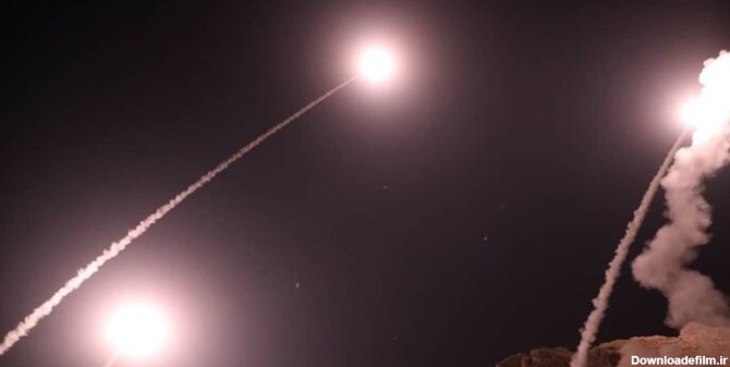 ببینید | آسمان کردستان ایران و پرواز موشک‌های سپاه پاسداران