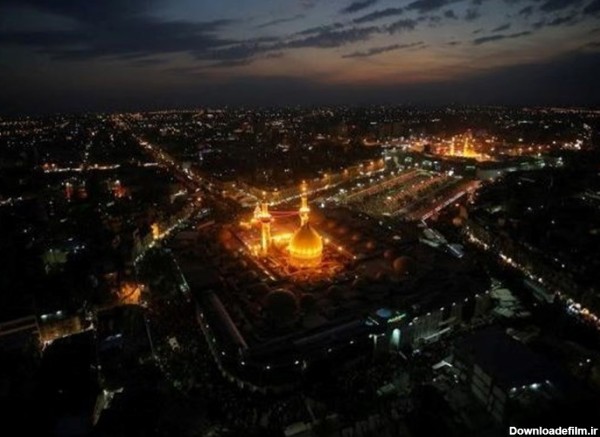 فیلم/تصاویر هوایی از حرم امام حسین(علیه السلام) - تسنیم
