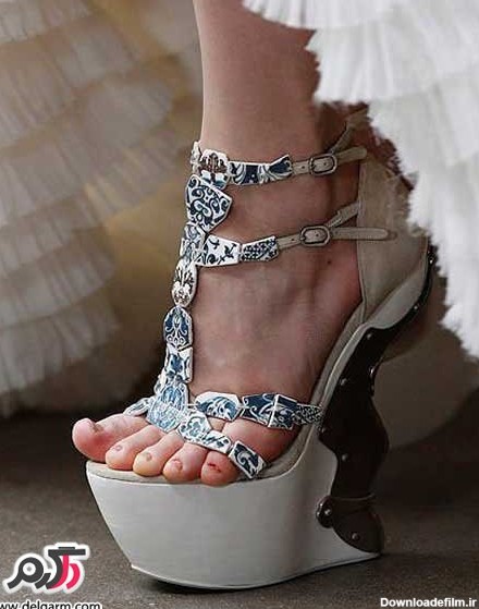 زیباترین مدل کفش سفید عروس-سری 2