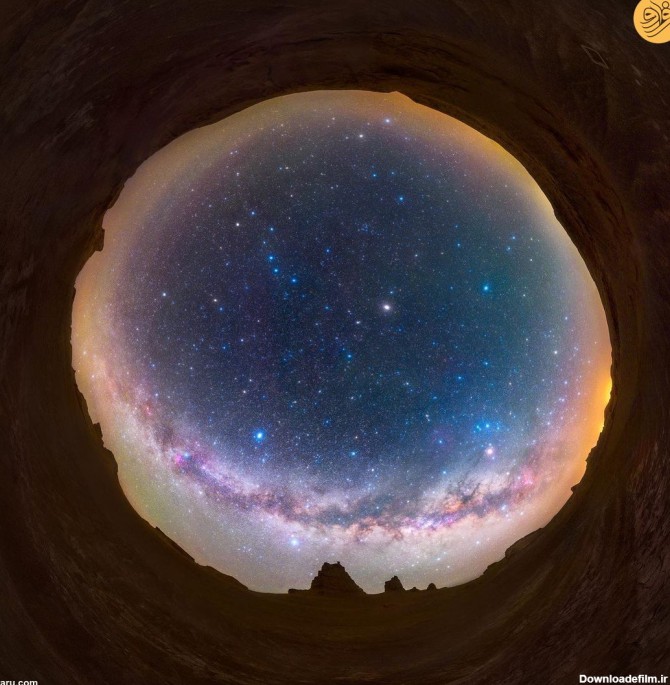 فرارو | (تصاویر) نمای دیدنی از آسمان شب کویر لوت