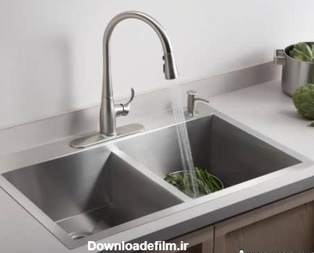 ۴۵ مدل سینک ظرفشویی مدرن مخصوص آشپزخانه های امروزی
