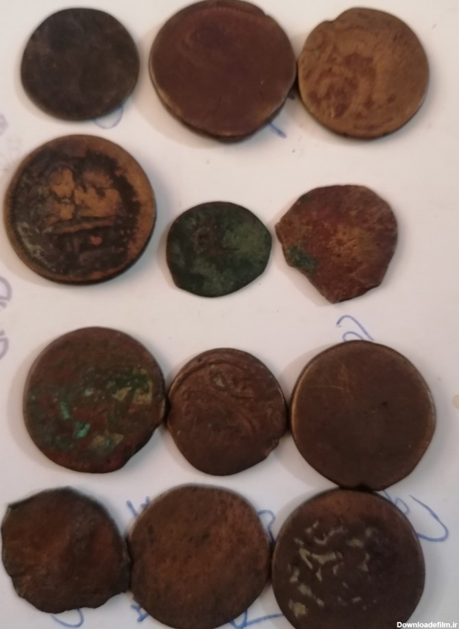 عکس انواع سکه های عتیقه