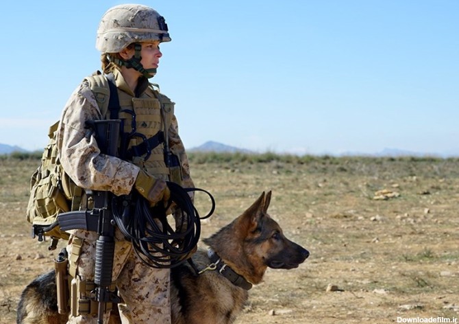 سینماگران آمریکایی چگونه از "سگ" قهرمان جنگی می سازند + عکس - تسنیم