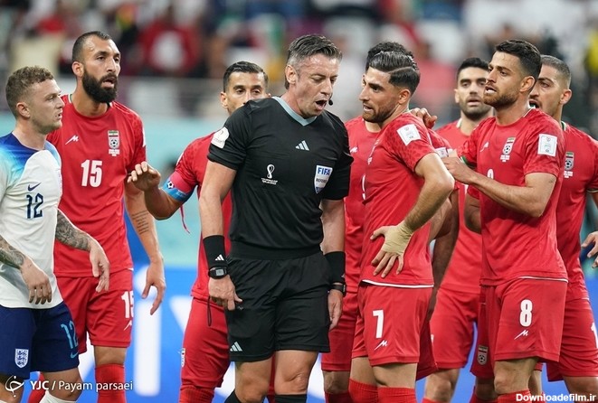 تصاویر| جام جهانی ۲۰۲۲/ بازی ایران و انگلیس