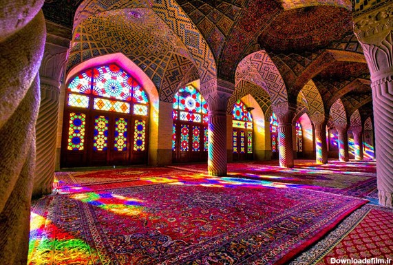 راهنمای صوتی مسجد نصیرالملک شیراز | راهنمای گردشگری آوایار